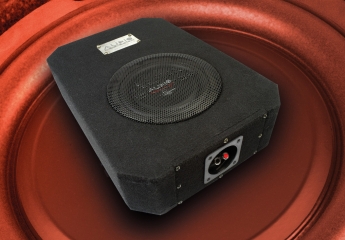 Car Hifi Subwoofer Gehäuse Audio System R08 Flat Evo DBR im Test, Bild 1